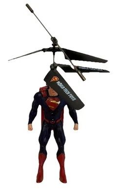 DC Comics Licensed Superman 2CH IR Flying Figure RC Helicopter Only No Remote - Image 1 of 4