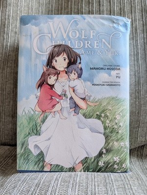 Wolf Children: Ame & Yuki Hardcover w/ Dust Jacket Yen Press English YA