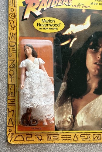 Kenner 1982 Marion Ravenwood Raiders of the Lost Ark Indiana Jones 9-Back Sealed - Bild 5 von 12