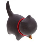  Cat Model Small Purple Clay Cat Sculpture Tea Pet Table Cat Figure Decor Cat