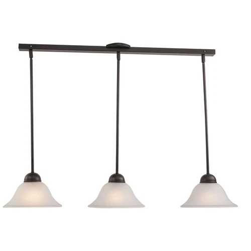 Vaxcel - Da Vinci 3-Light Multiple Pendants in Transitional and Linear Style - Picture 1 of 4