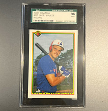 Larry Walker Rookie Cards Checklist and Autographed Memorabilia Guide 26