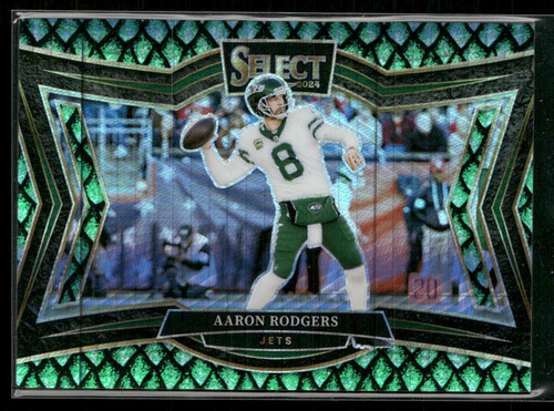 2024 Panini Select Field Level #462 Aaron Rodgers Dragon Scale Prizm /70