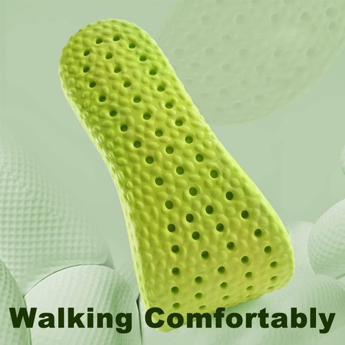 Memory Foam Shoe Insoles Men Women Shock Absorption Cushioning Foot Relief - Picture 7 of 8