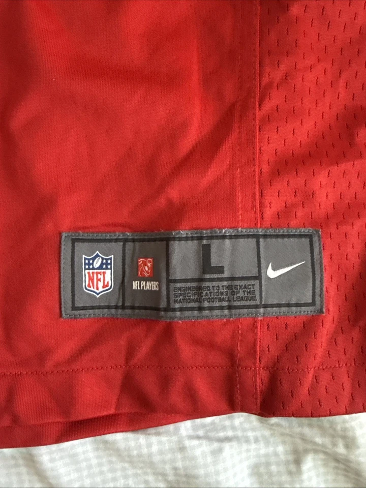 Camiseta deportiva para hombre Nike San Francisco 49ers Anquan Boldin #81 Home Game talla L - roja Foto 3 de 4