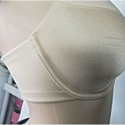 DKNY Intimates Fusion Cobertura Perfecta Camiseta Sujetador Color Beis Talla 38D Nuevo - Imagen 9 de 16