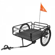Sunlite Steel Alloy Cargo Trailer 120lb | Durable Powder-Coated Frame & Alloy
