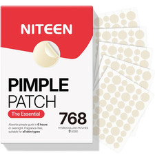768 Count Pimple Patches for Face, Acne Patches Value Pack 3 Sizes, Hydrocolloid