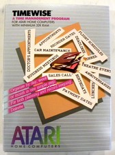 ATARI TIMEWISE Boots/Runs  Video Game 400/800/1200XL/XF551/30XE