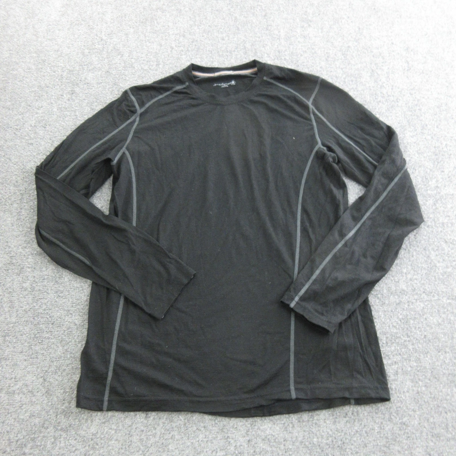 Smartwool Shirt Mens Medium Black Long Sleeve 100% Merino Wool Base Layer Top
Opens in a new window 