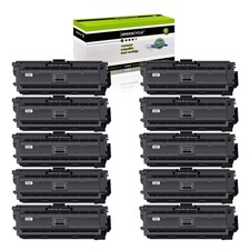 10PK BK Toner CF360A Fit for HP 508A Color LaserJet Enterprise M553dn MFP M577dn