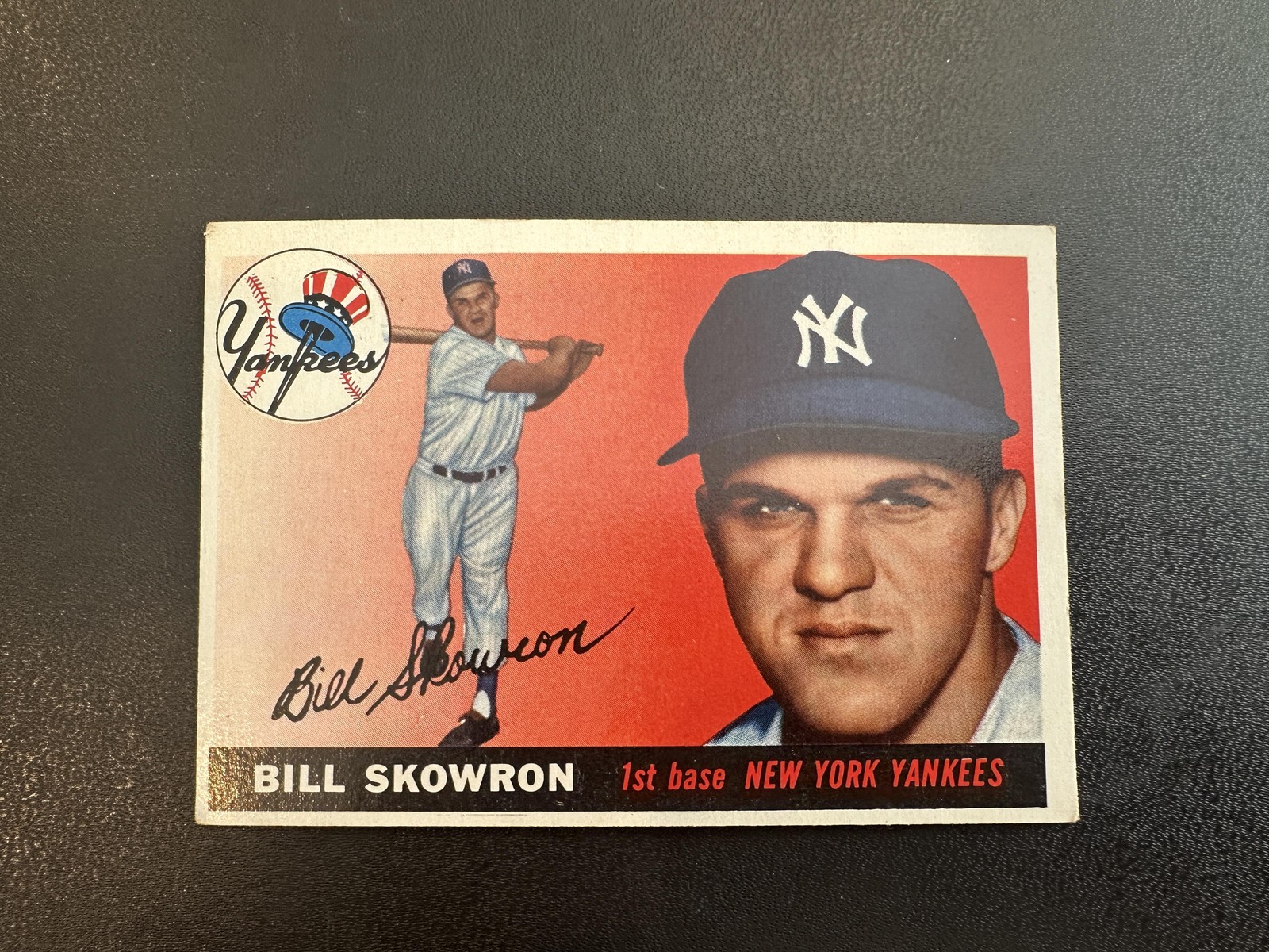 1955 Topps Bill Skowron VG #22 New York Yankees