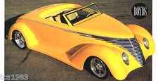 1995 BOYD CODDINGTON SMOOTHSTER SPEC SHEET / Brochure