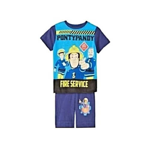 Sam le Pompier Ensemble de Pyjama Garçon, Multicolore, 18-24 mois