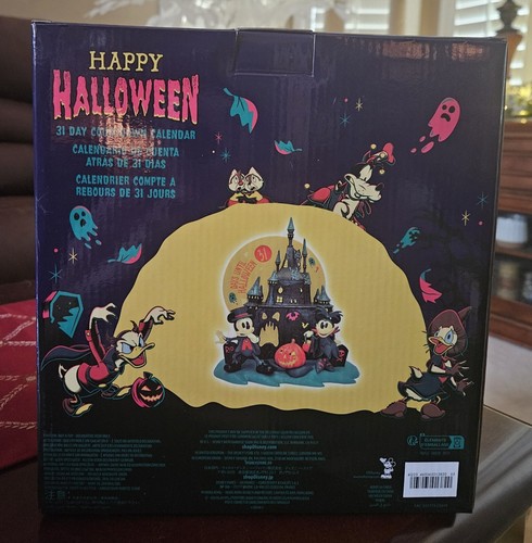 Disney Parks 2023 Mickey Minnie 31 days Halloween Countdown Spin Calendar New - Picture 7 of 7