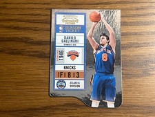 2010-11 Playoff Contenders Patches - Danilo Gallinari #61 Gold Die Cut /99