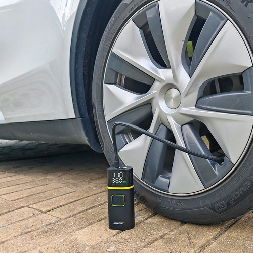 AUXITO Portable Rechargeable Car Tire Air Inflator Portable Tyre Electric Pump - Picture 12 of 19