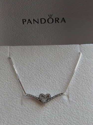 AUTHENTIC PANDORA NECKLACE SPARKLING 