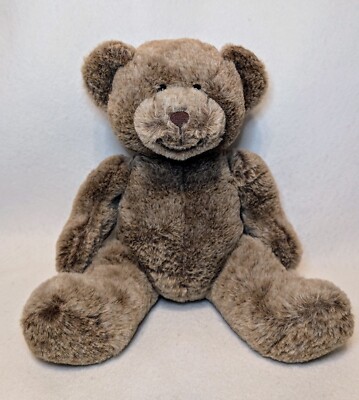 Brown plush Teddy Bear 12 In EUC