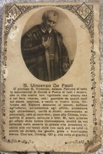 Calendarietto S. Vincenzo De Paoli di Aa.vv., 1930, Graphic Arts Cav. Ambrogi
