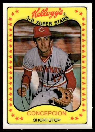 Dave Concepcion #28 1981 Kellogg's card