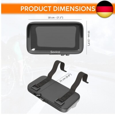 Sovica Handyhalterung Motorrad Fahrrad wasserdicht handyhlle mit | eBay.de