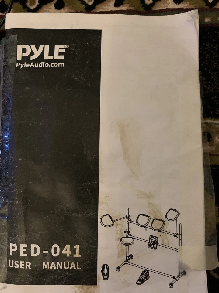 Batería Electrónica Pyle Audio ¡¡¡En Excelente Estado!!! ¡¡Envío gratis!!!�� Foto 4 de 4