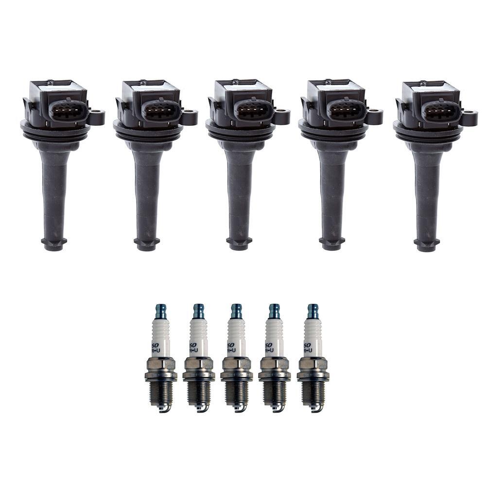 Denso Ignition Coil Kit U-Groove Conventional 5 Pieces Gap 0.032