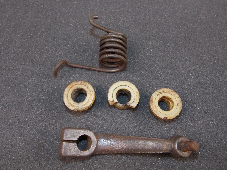 KTM PENTON MC175 1973 JACKPINER RUEDA TRASERA FRENO PEDAL BUJES BRAZO RESORTE PALANCA Foto 2 de 3