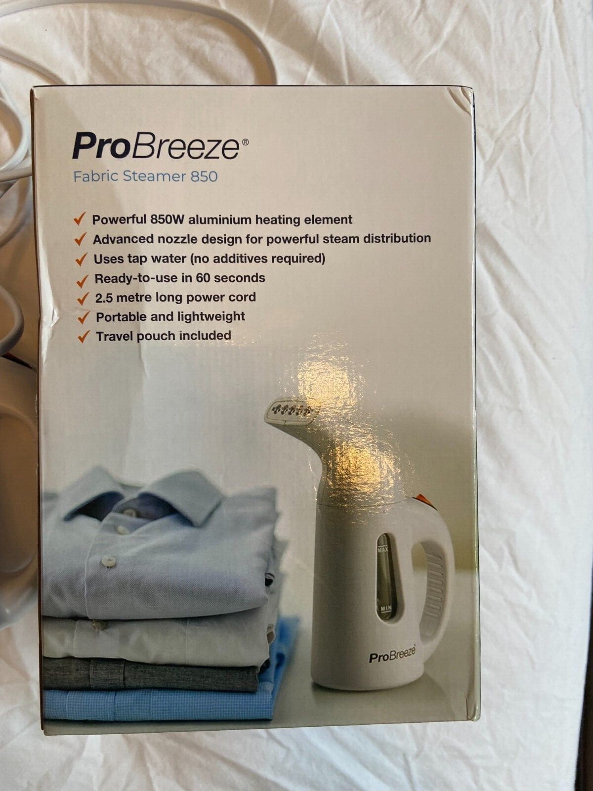 pro breeze garment steamer 850 watt