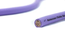 KnuKonceptz Kolossus Kandy Purple OFC Battery Power Wire 4 Gauge Copper AWG 20ft