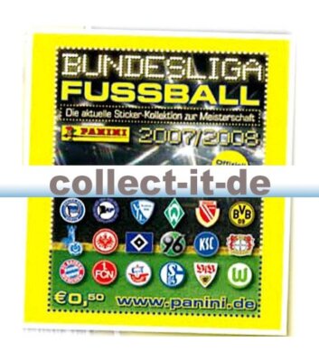Panini sticker Bundesliga 07/08 2007 2008 - 1 display (100 bags)