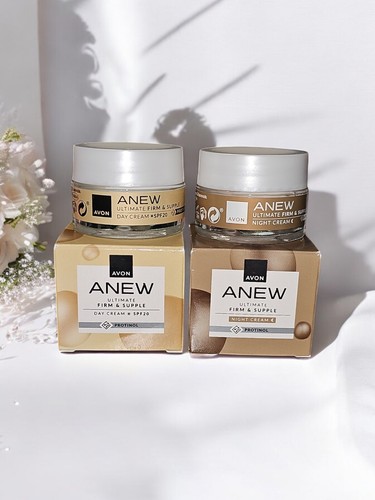 Avon Anew ULTIMATE FIRM & SUPPLE Tagespflege Reise Set Tages Nacht Creme ab 50 - Bild 9 von 24