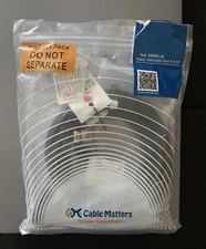 Cable Matters  16 AWG Heavy Duty Power Extension Cord 6 ft-New