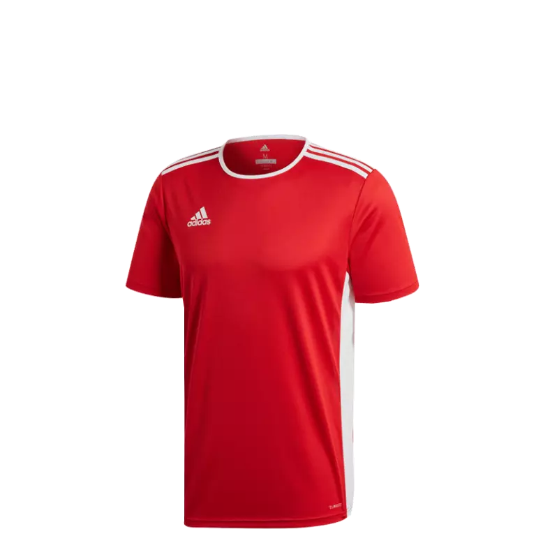 adidas Entrada 18 Jersey Red Men&#039;s Football Basketball Athletic Tees - CF1038 |