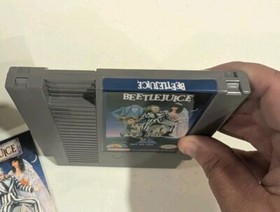 Beetlejuice (Nintendo Entertainment System, 1991) NES COMPLETE with Box & Manual