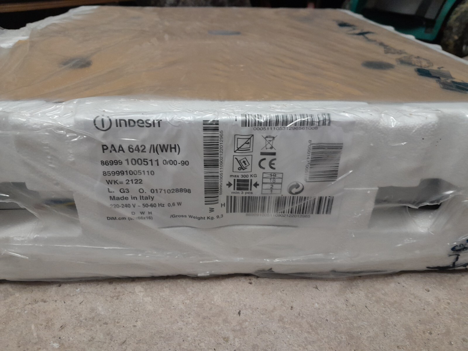 INDESIT PAA642/1 (WH) 4 BURNER WHITE GAS HOB eBay