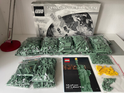 LEGO STATUE OF LIBERTY (3450) - EXCELLENT CONDITION -100% COMPLETE - CHECKED