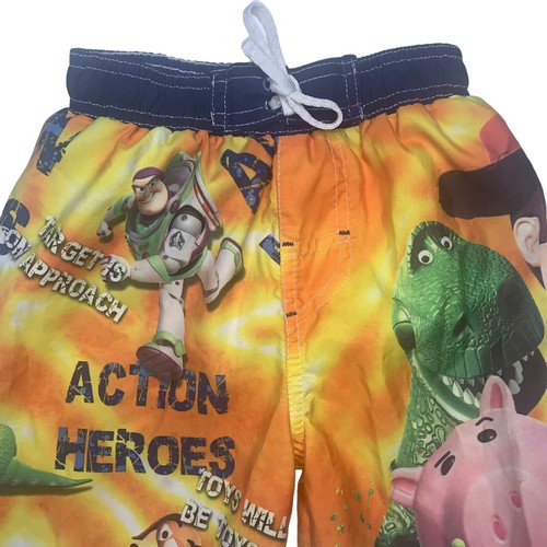 Disney Boys Size 4/5 Swim Board Shorts Pixar Toy Story 3 Buzz Lightyear - Picture 2 of 9