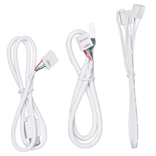 Lian Li EDGE HUB, 4x USB, 6x PWM - biały - Zdjęcie 2 z 2