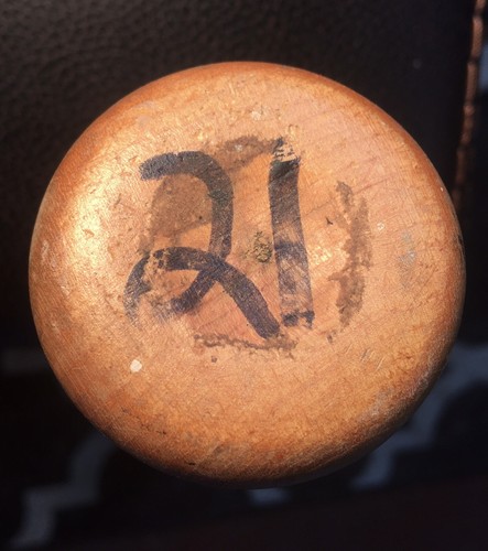 Montreal Expos Fernando Tatis Sr gioco usato MLB Cracked Baseball Sam Bat Company - Foto 7 di 12