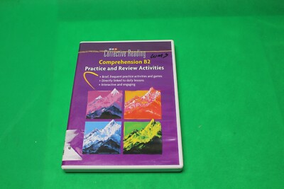 SRA Corrective Reading Comprehension B2 Review Activities (DVD, 2007)
