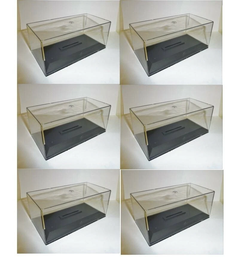 6 Caja Escaparate con Base para Miniaturas Escala 1/43 Alto 8 cm (Camión) - Imagen 2 de 4