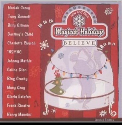 Now & Then: Magical Holidays (CD, 2002) - Carey NSYNC Dion Sinatra - BRAND NEW!