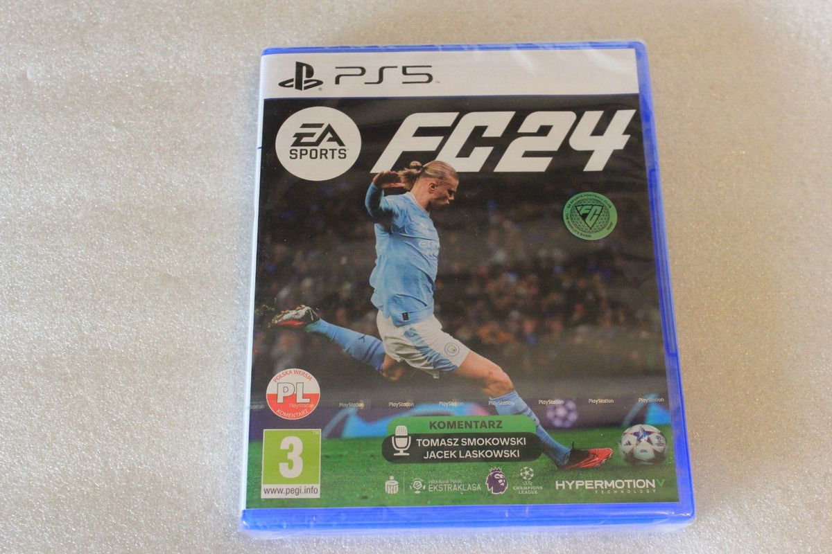 PS5 GAME EA Sports FC 24 PL POLISH COMMENTARY DUBBING POLAND NEW POLISH NEW  FIFA