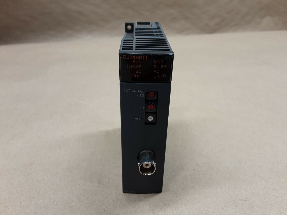 Mitsubishi QJ71BR11 Data Link Unit Melsec Q Series #1012C16*AD | eBay