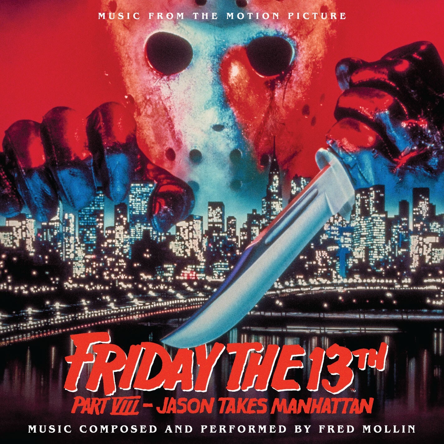 FRIDAY THE 13TH Part VIII Jason Takes Manhattan Soundtrack CD Limited Edition