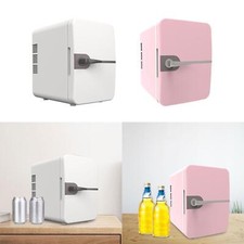 6L Mini Fridge Single Door Beverage Refrigerator for Livingroom Desktop Dorm