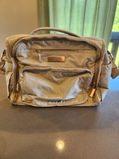 Jujube BFF Diaper Bag Gray/Gold with Changing Pad