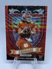 2021 Panini Prizm Draft Picks Red Wave Crusade Trevor Lawrence